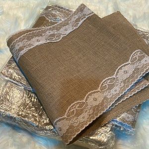 Burlap Table Runner